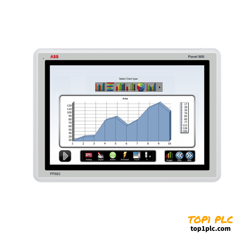 ABB PP883 3BSE092979R1 Touchscreen Panel