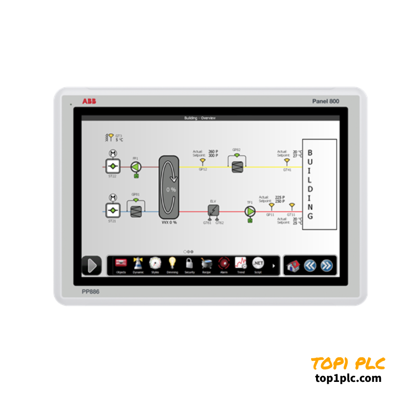 ABB PP886 3BSE092980R1 Touch Screen